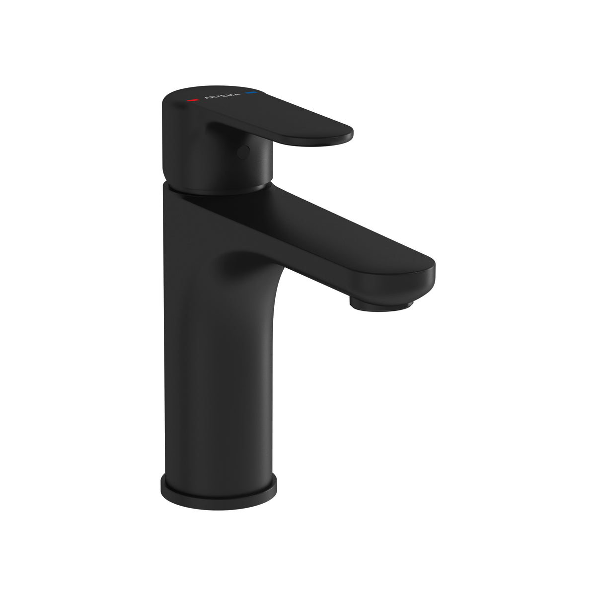 VitrA Root Round Wastafelkraan, Zwart