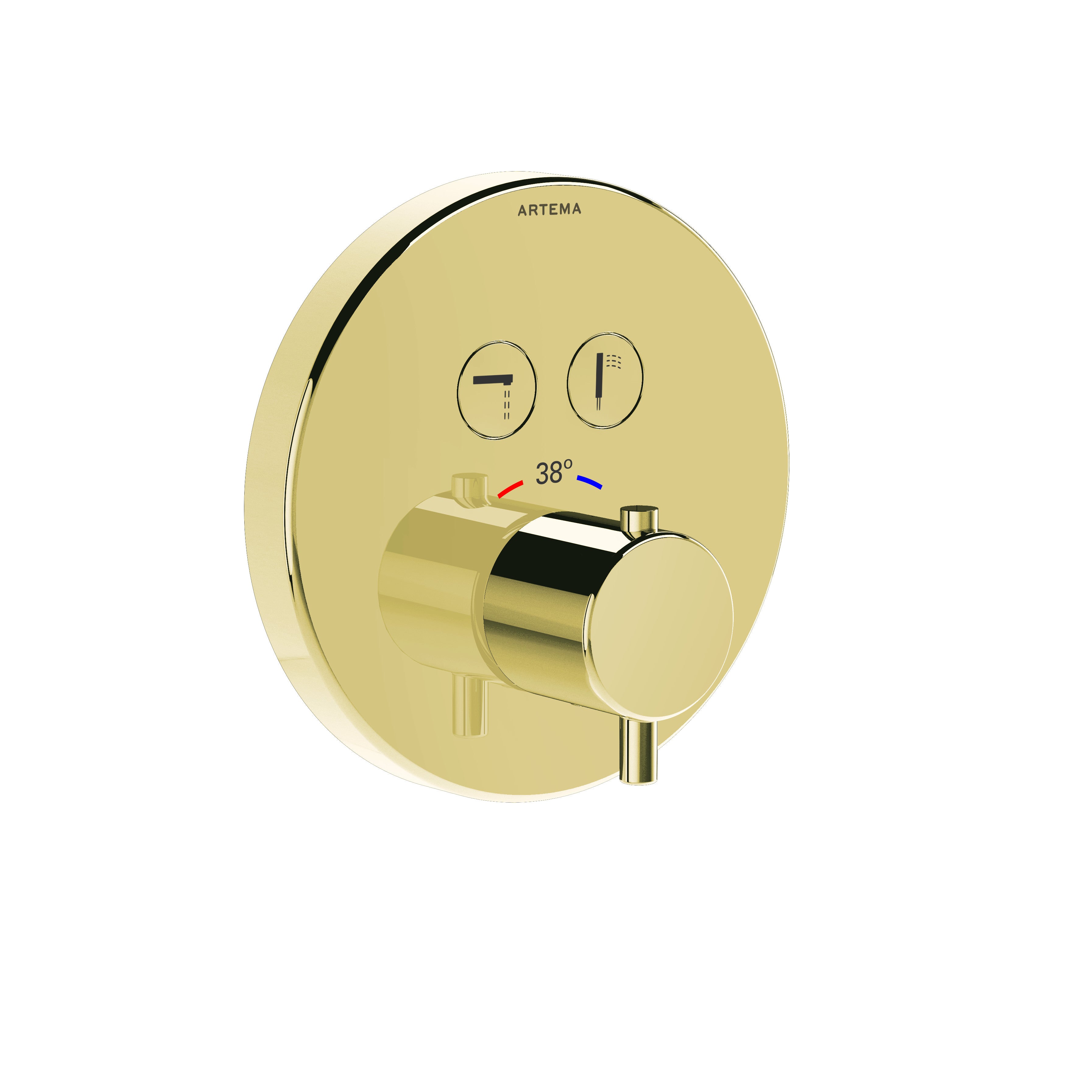 Vitra Root Round Aquacontrol Douche/Bad Kraan