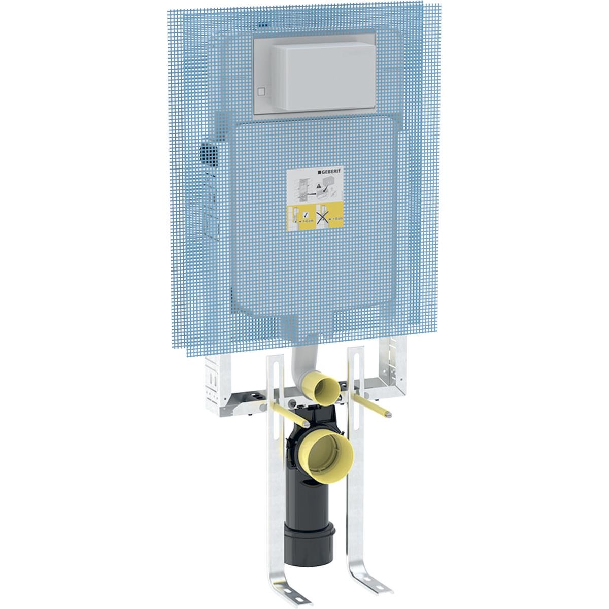 Geberit Alpha Inbouwreservoir 8 Cm Kombifix Met Poten Voor Vloerconstructies