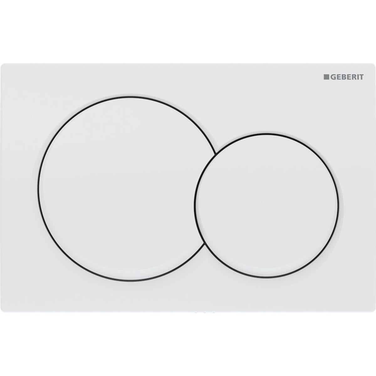 Geberit Alpha 01 Bedieningsplaat - 2-Toets Spoeling