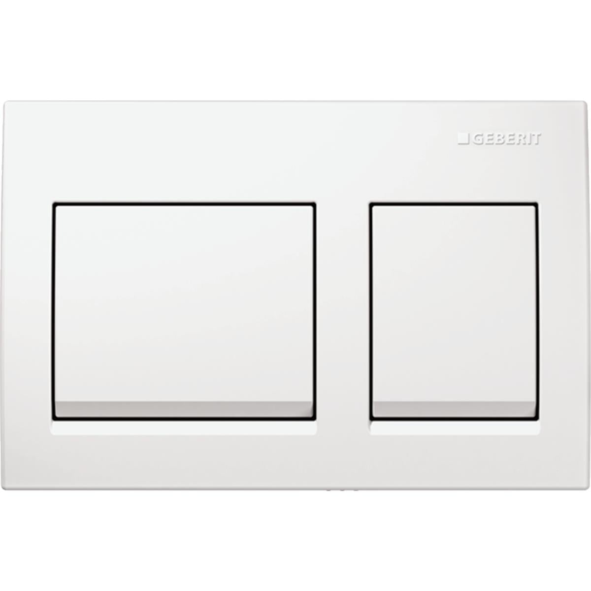 Geberit Alpha 25 Bedieningsplaat - 2-Toets Spoeling