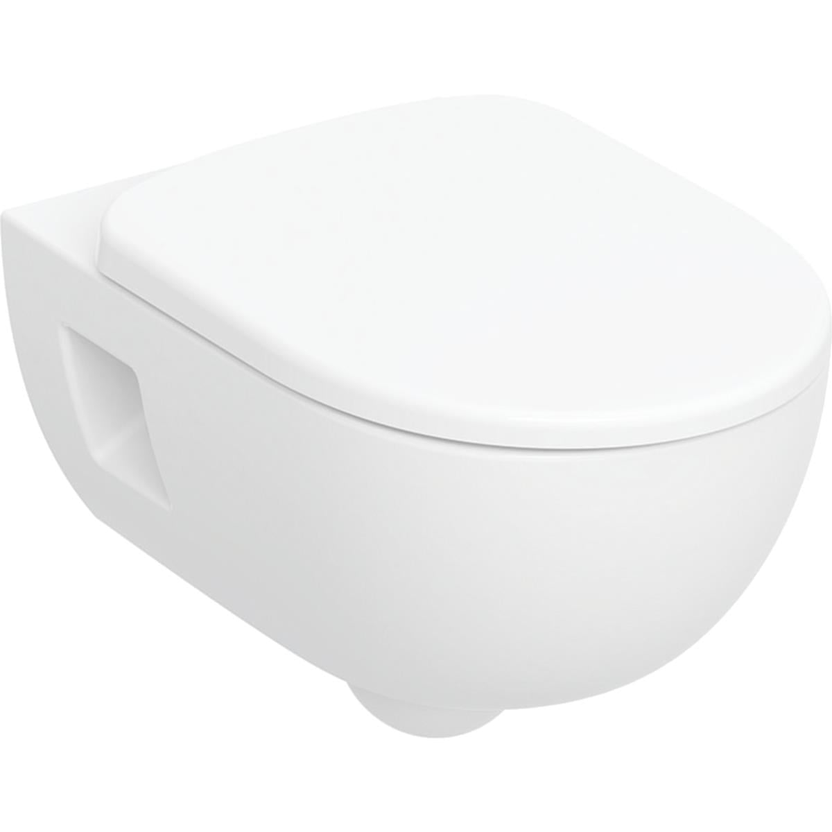 Geberit Selnova Premium Rimfree Wandclosetset - Rimfree - Met Bidet - Wit