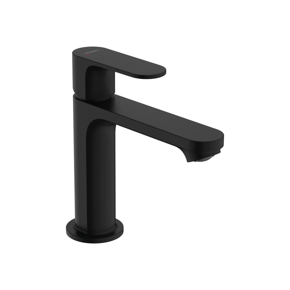 Hansgrohe Rebris S 1-gats wastafelkraan 110 coolstart mat zwart