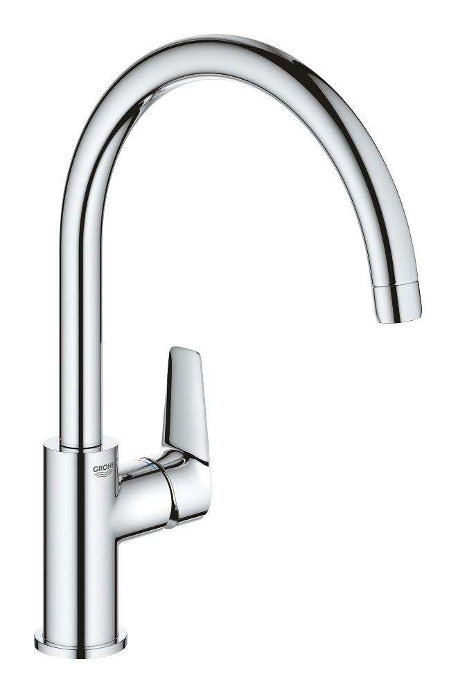 Grohe BauEdge Keukenkraan Chroom Keukenkranen   Grohe BauEdge