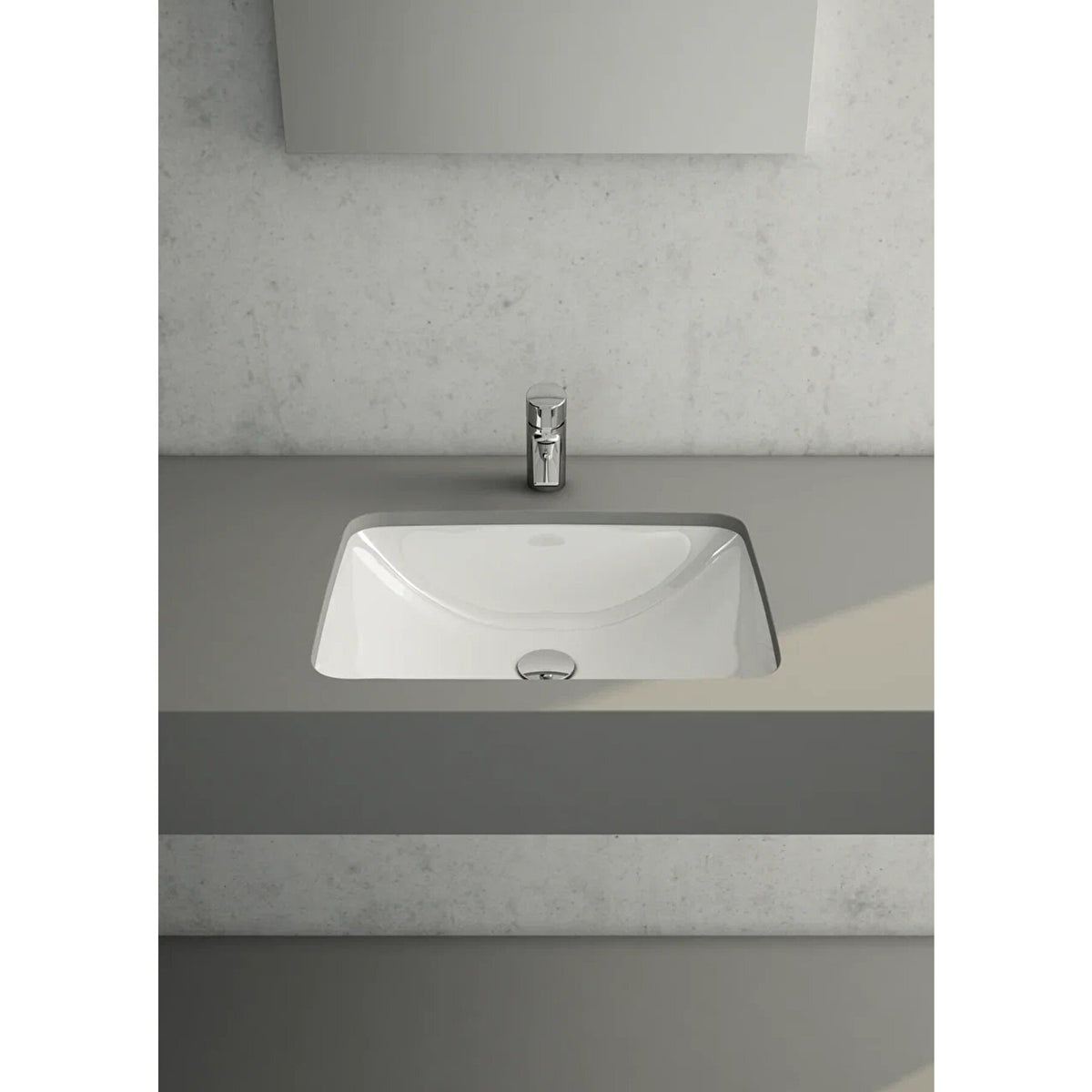 VitrA Frame Semi-Monoblock Wastafel 50 Cm, Wit