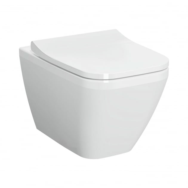 Vitra Integra Square Rim-Ex Wandcloset Inc. Wc Bril - Wit