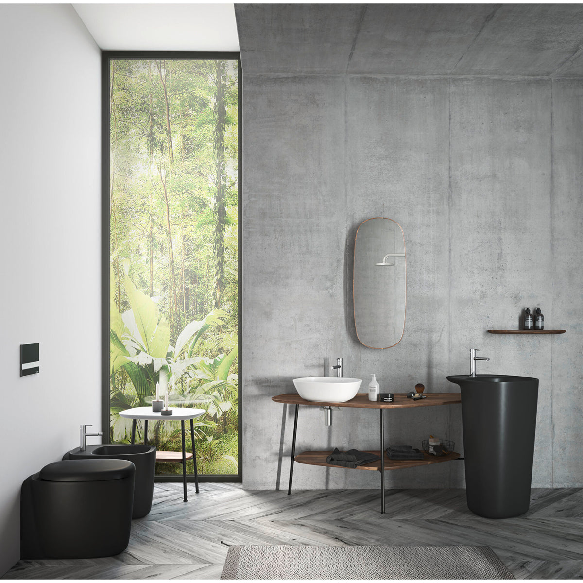 VitrA Plural Softclose Wc Bril Duroplast, Mat Zwart/Goud