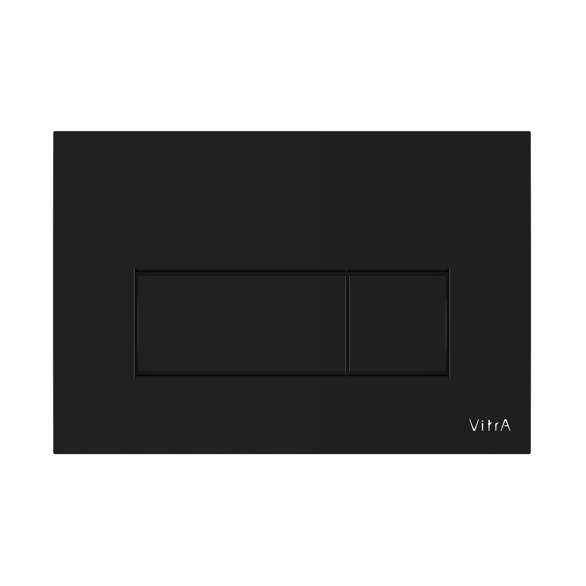 Vitra Root Square-bedieningspaneel, glanzend zwart